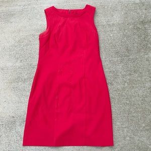 Jacob sleeveless red dress.